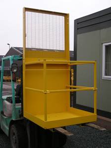 Whitney Engineering Ltd | FORKLIFT SAFETY ACCESS PLATFORM